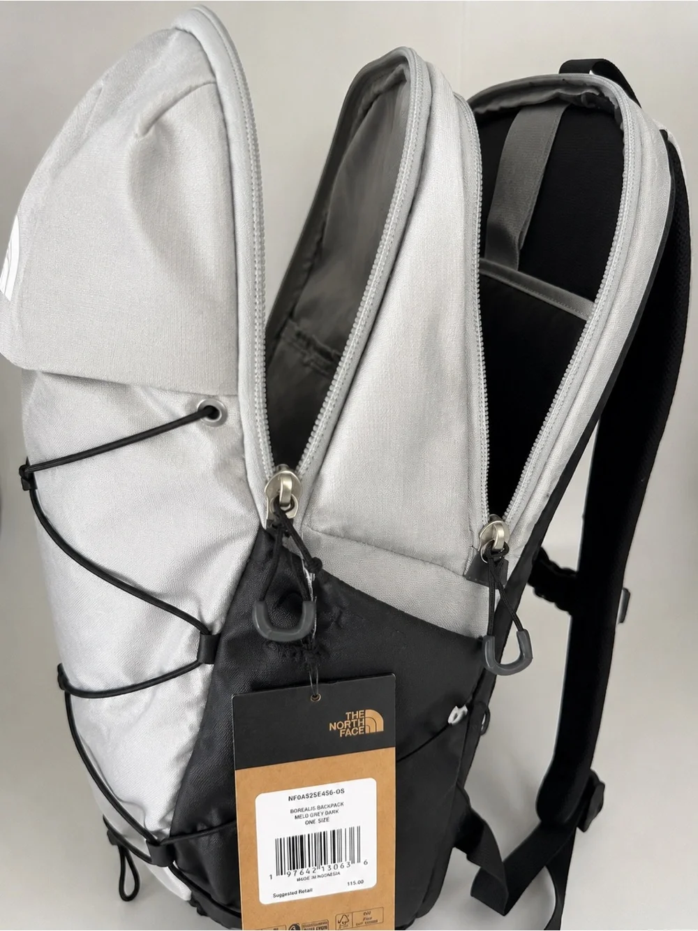 The North Face Borealis Backpack - Gray with Black Accents